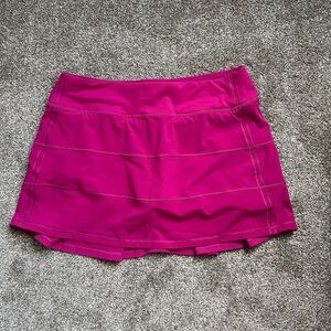 Lululemon Athletica Pink Tennis Skirt